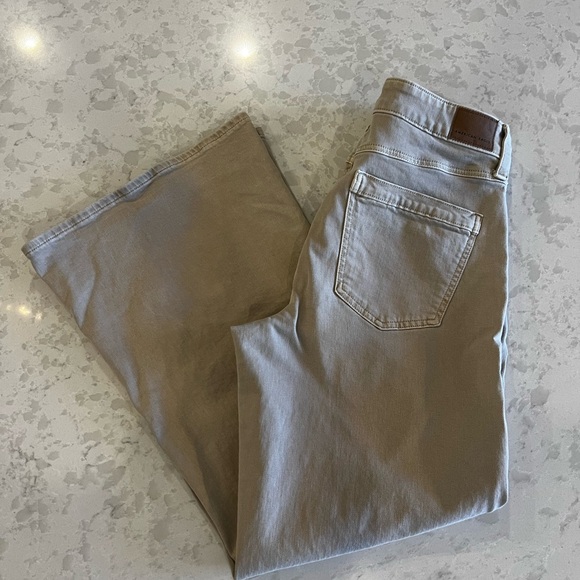American Eagle Outfitters Stretch Tan Flare Jeans - Picture 3 of 6
